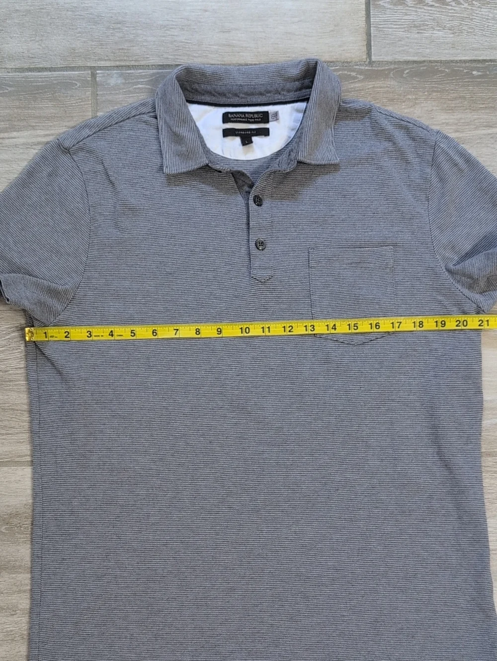 Banana Republic Performance Pique Polo Shirt | Banana Republic Pinstripe Polo